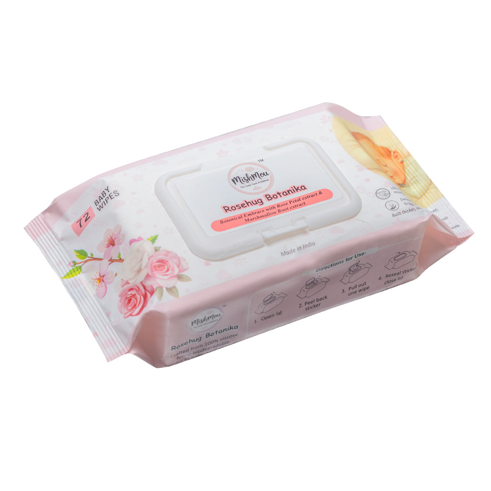 Rosehug Botanika Baby Wipes