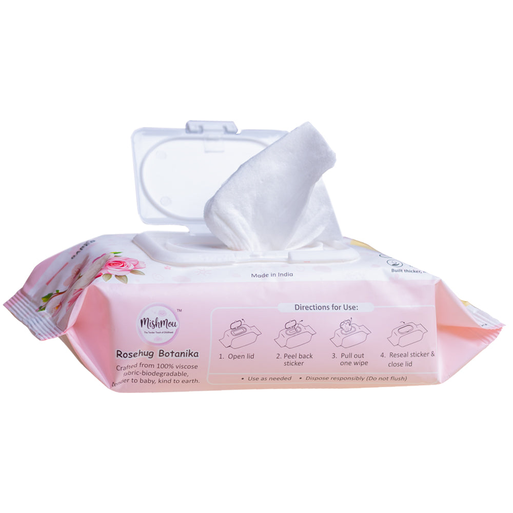 Rosehug Botanika Baby Wipes