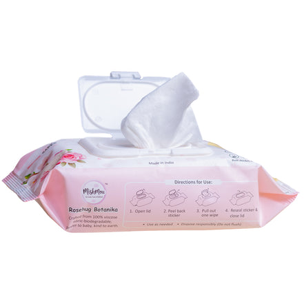 Rosehug Botanika Baby Wipes