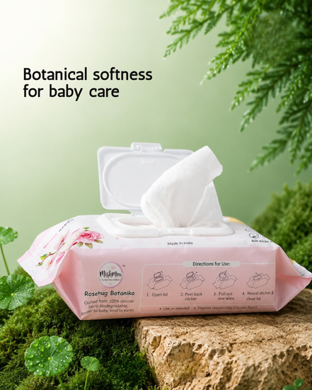 Rosehug Botanika Baby Wipes