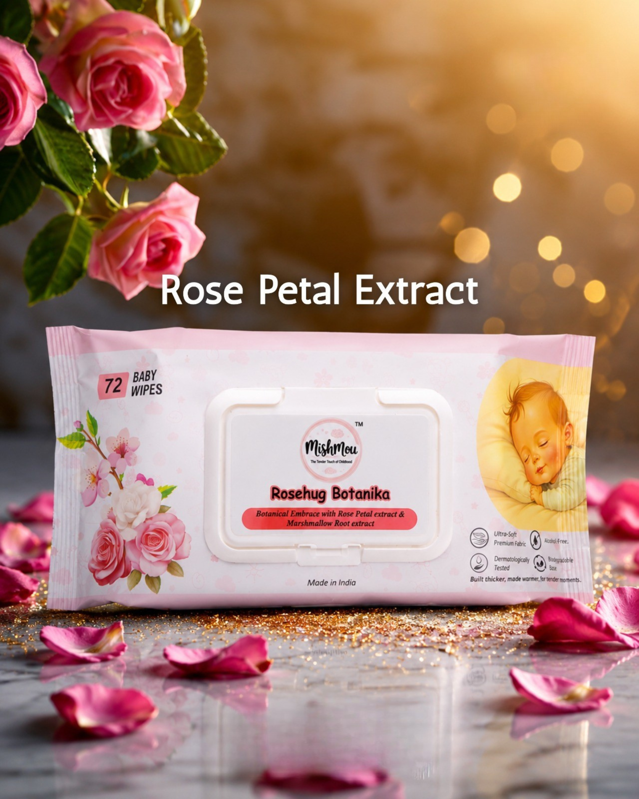 Rosehug Botanika Baby Wipes