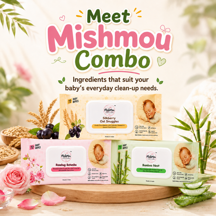 Baby Wipes 3-in-1 Combo Pack