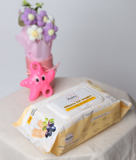 Silkberry Oat Snuggles Baby Wipes