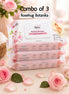 Combo of 3 Rosehug Botanika Baby Wipes